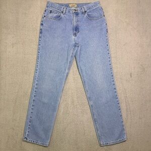 Vintage L.L Bean Jeans Men’s 30X29 Classic Fit Comfort Waist Blue Denim Stretch
